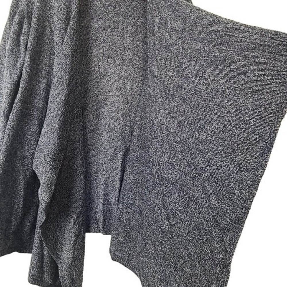 Barefoot Dreams Bamboo Chic Women Black L/XL Open Long Sleeve Cardigan Sweater - Picture 8 of 12